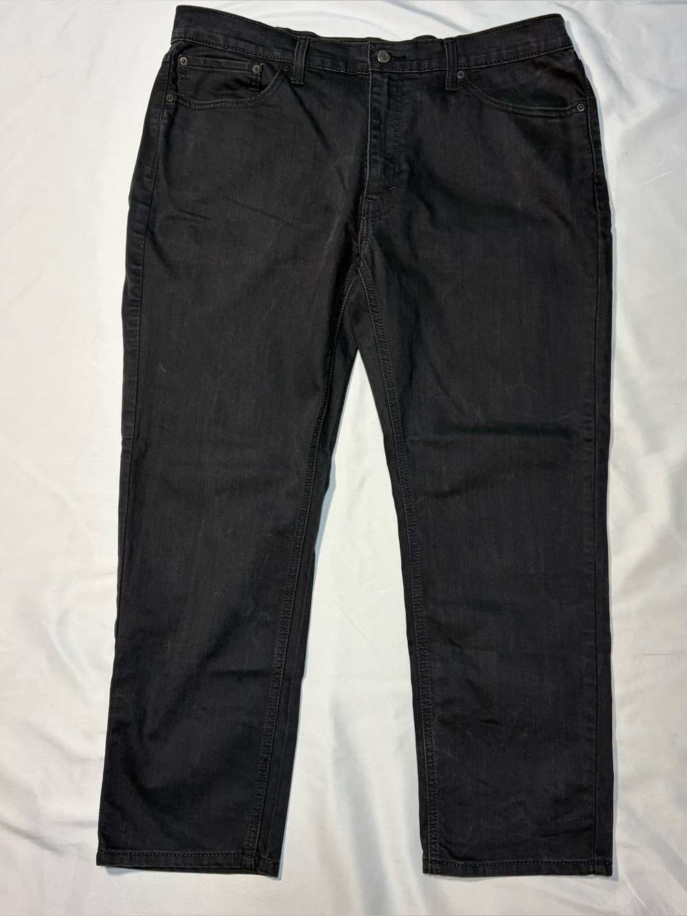 Levi’s 541 Athletic Taper Jeans Men’s 38x30 Gray Dark Wash Stretch Denim